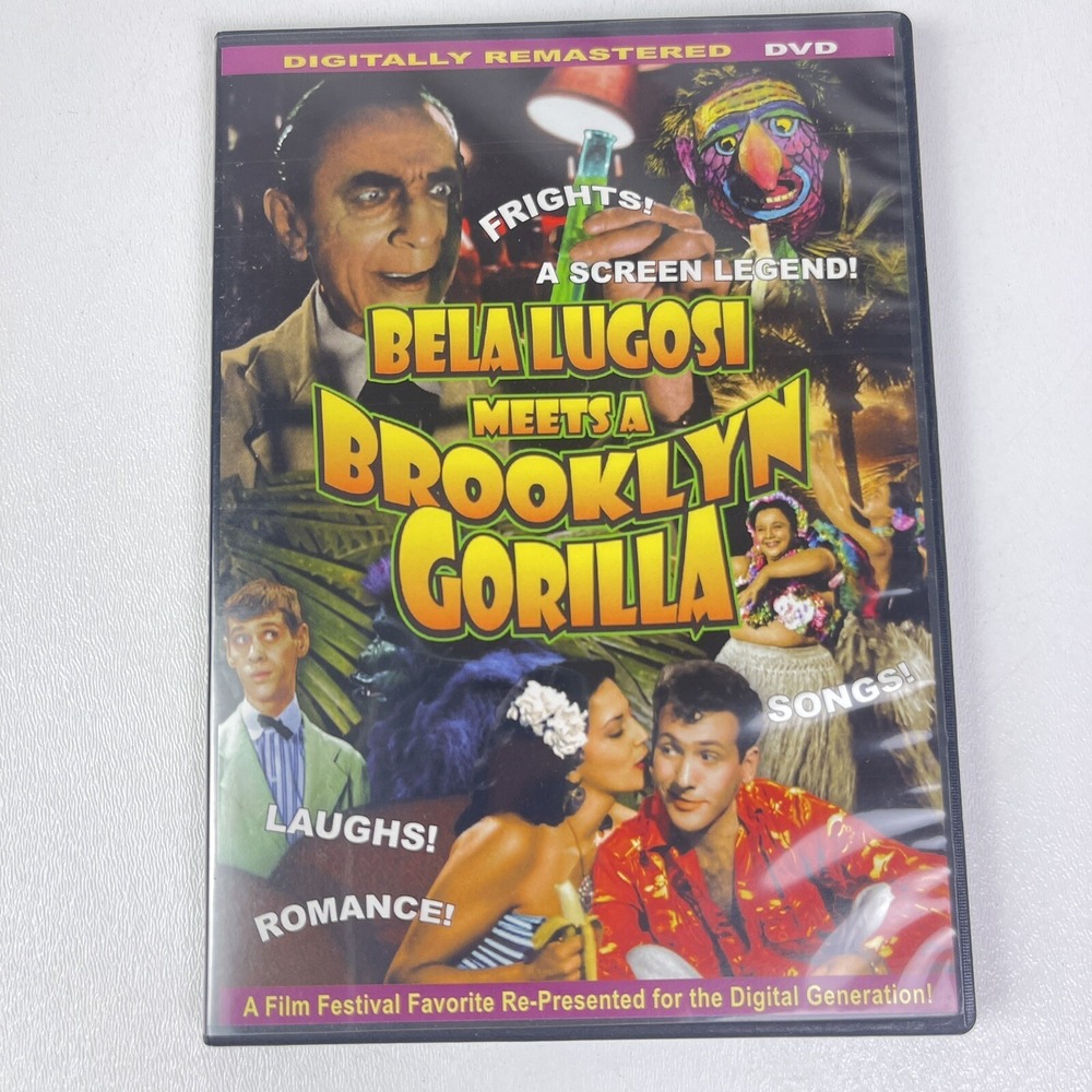 Bela Lugosi Meets a Brooklyn Gorilla DVD 1952 Remastered Horror
